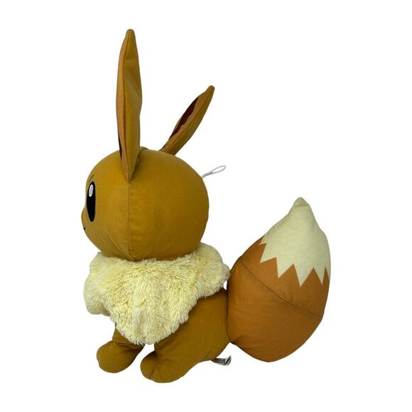 18" Jumbo Oversized Eevee Pokemon Plush 2022 Toy Factory Hang or Display Decor - Picture 5 of 16